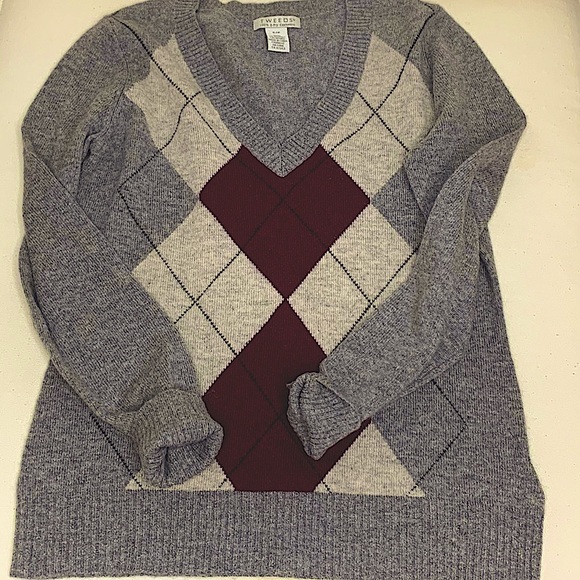 Tweeds Argyle cashmere sweater - Picture 2 of 3